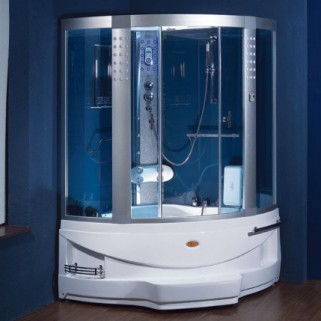 Edle Duschkabine Dusche Dampfdusche 130 x 130 cm