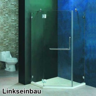 Edle Design Duschabtrennung 90 x 90 cm