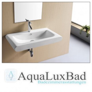 H�nge Waschbecken + Nanobeschichtung, reinweiss