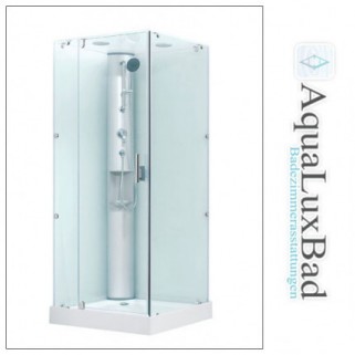 Designer Dusche mit Rundumverglasung